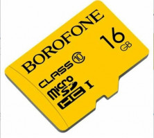 BOROFONE (6931474701220) 16GB Micro-SD Class 10 Yellow