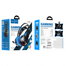 Наушники W105 Game headphones проводные HOCO черно-синие