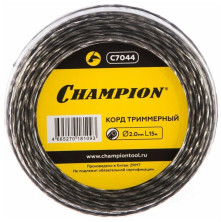 CHAMPION C7044 Корд трим. TRI-TWIST 2.0мм* 15м (витой треугольник)