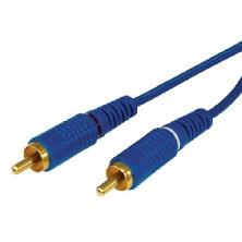 REXANT (17-0105-1) 2х2RCA GOLD 3.0м синий