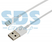 REXANT (18-1121-10) USB-Lightning кабель для iPhone/PVC/white/1m/REXANT/без индивидуальной упаковки