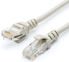 GEPLINK (GL8159) Патч-корд UTP, 0.5 M, литой, RJ45, CAT.5E серый