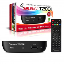 Цифровой телевизионный приемник Selenga T20Di (Эфирный DVB-T2/C, Dolby Digital)